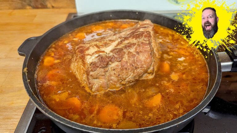 Mehr über den Artikel erfahren Zart, Saftig und Schnell – Ein Schweinebraten ohne viel Schnickschnack