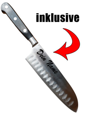 Messer mit Gravur Klüterpieks