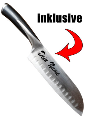 Messer mit Gravur Kratzeflitz