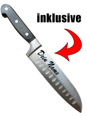 Messer mit Gravur Ratzeklinge
