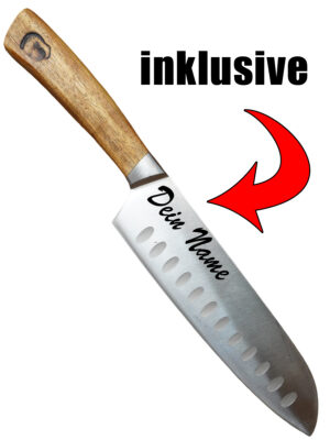 Messer mit Gravur Schnibbelkling