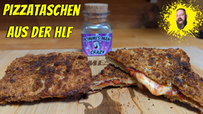 Mehr über den Artikel erfahren Pizzataschen aus der Heißluftfritteuse: Knusprig, Lecker und Schnell! 🤤