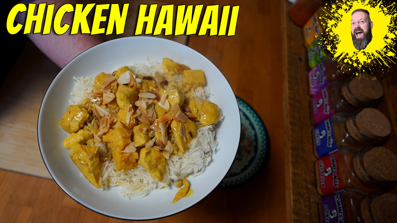 Du betrachtest gerade Chicken Hawaii – Cremig, fruchtig, einfach genial!