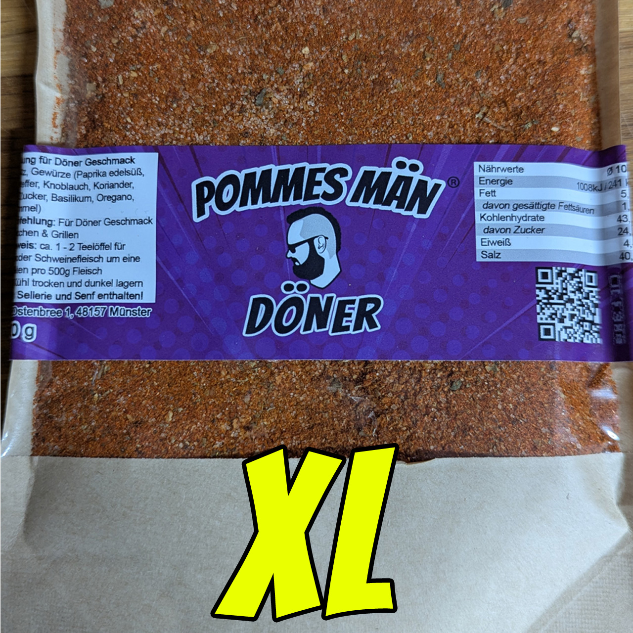 Döner Gewürz Nachfüllpack (XL 250g)