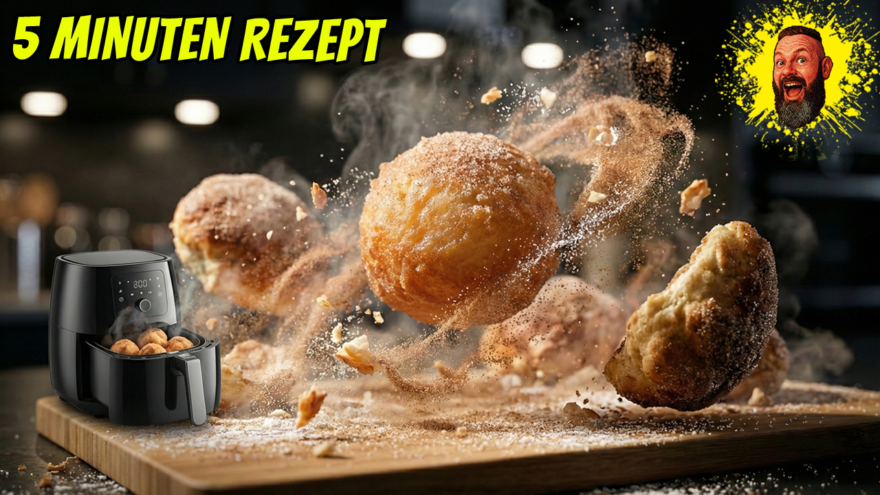 Mehr über den Artikel erfahren Mein schnelles 5-Minuten-Rezept aus der Heißluftfritteuse